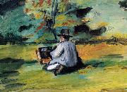Ein Maler bei der Arbeit Paul Cezanne